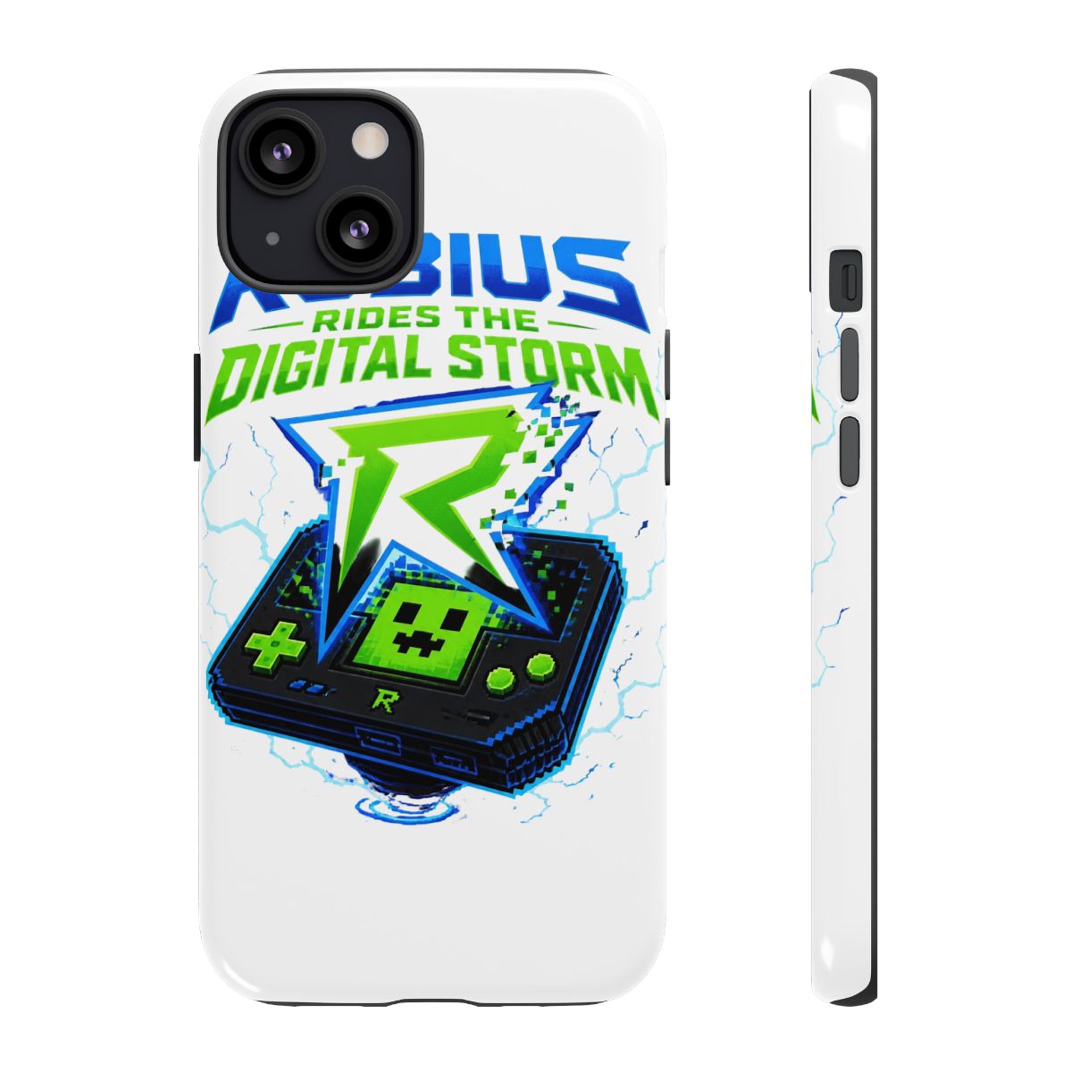 Rubius "Rubius Rides the Digital Storm" Phone Case - Official phone-cases merchandise