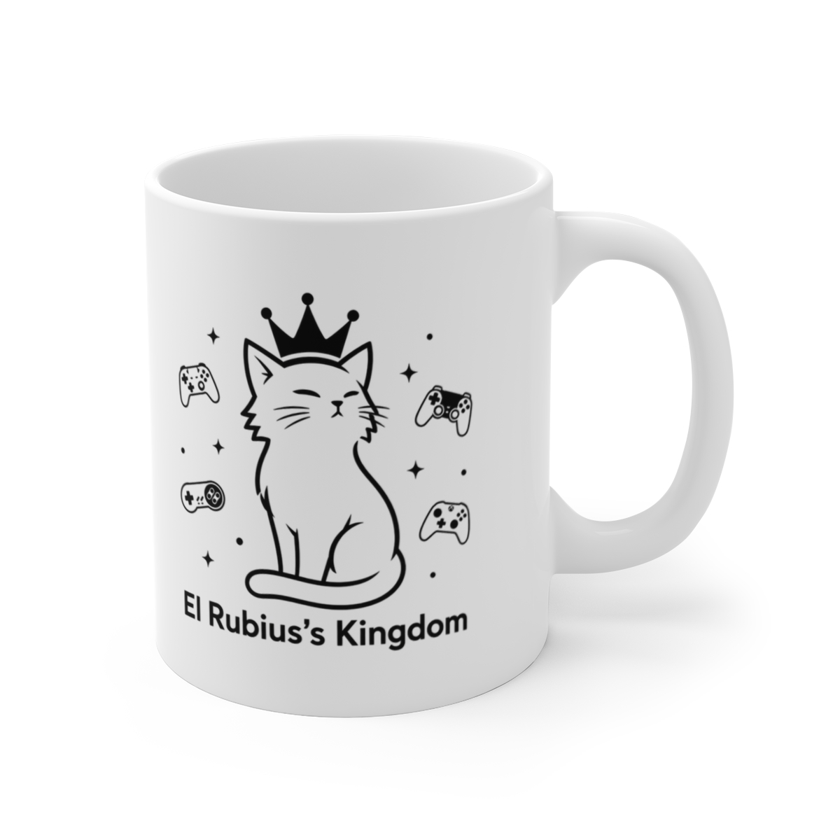 Rubius "El Rubius" White Mug - Official mugs merchandise
