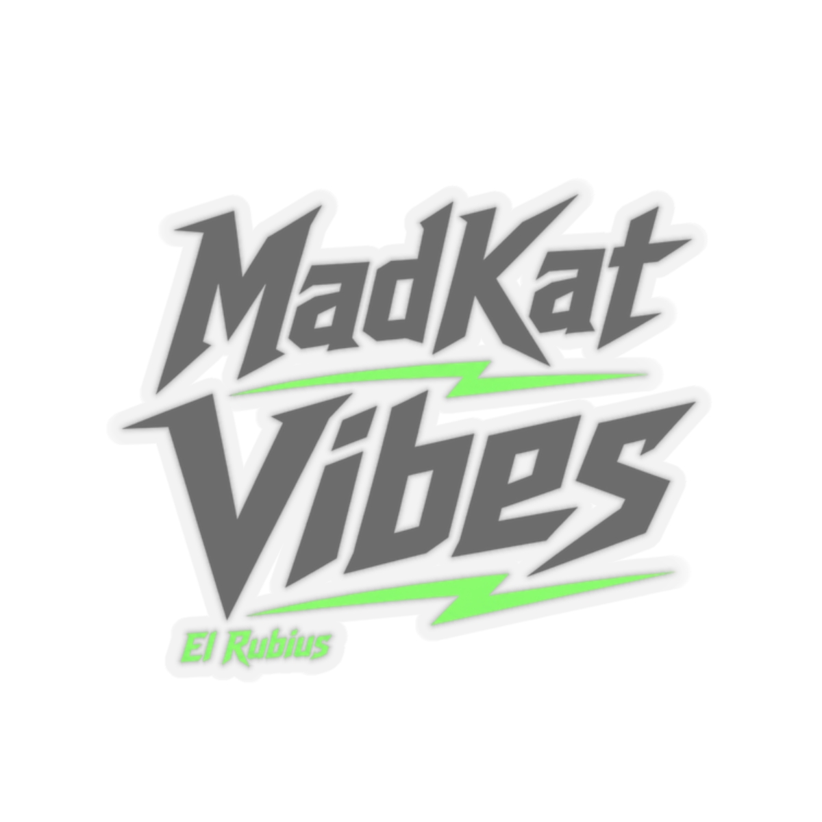 Rubius "MadKat Vibes" Sticker - Official stickers merchandise
