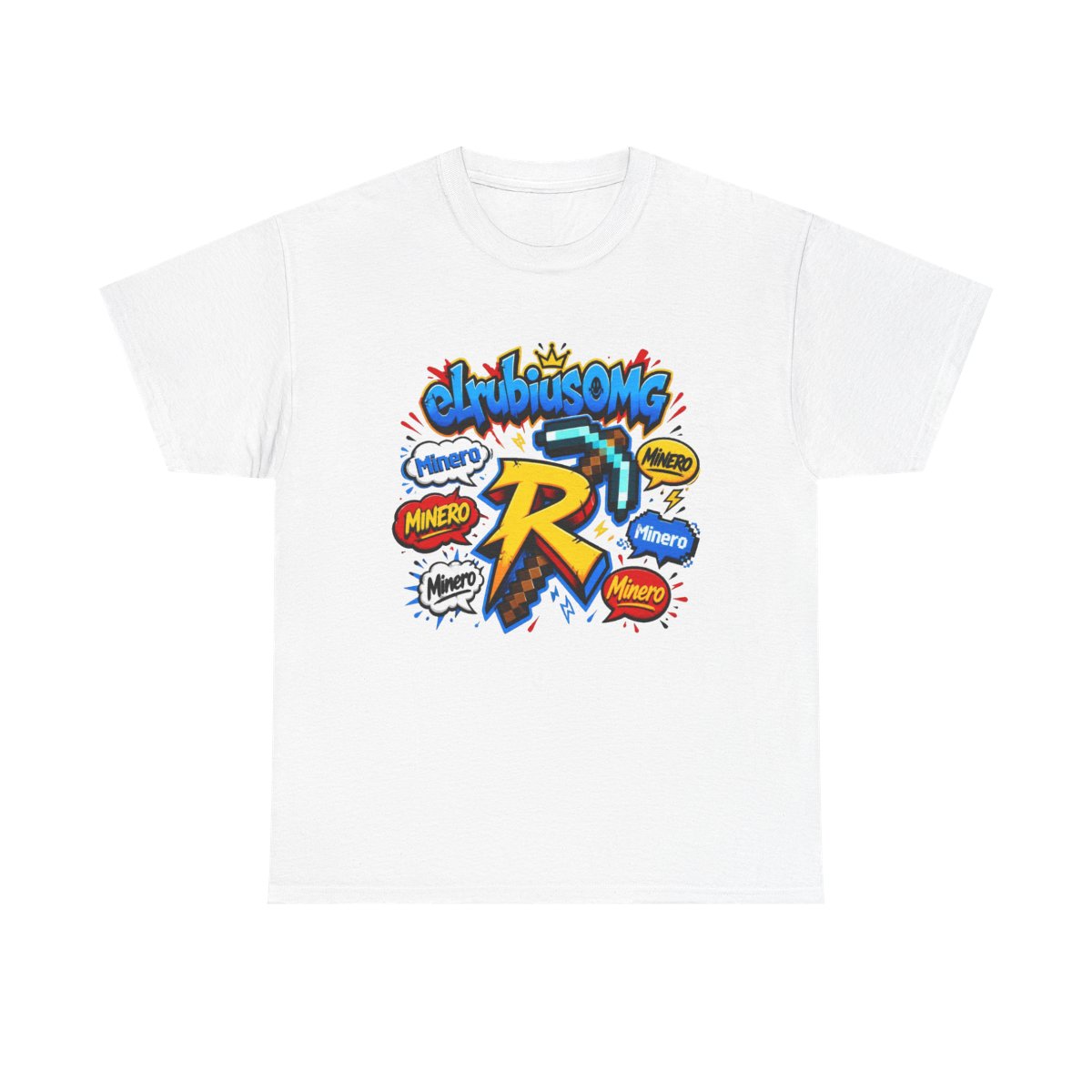 Rubius "Minero" Unisex Tee - Official t-shirts merchandise