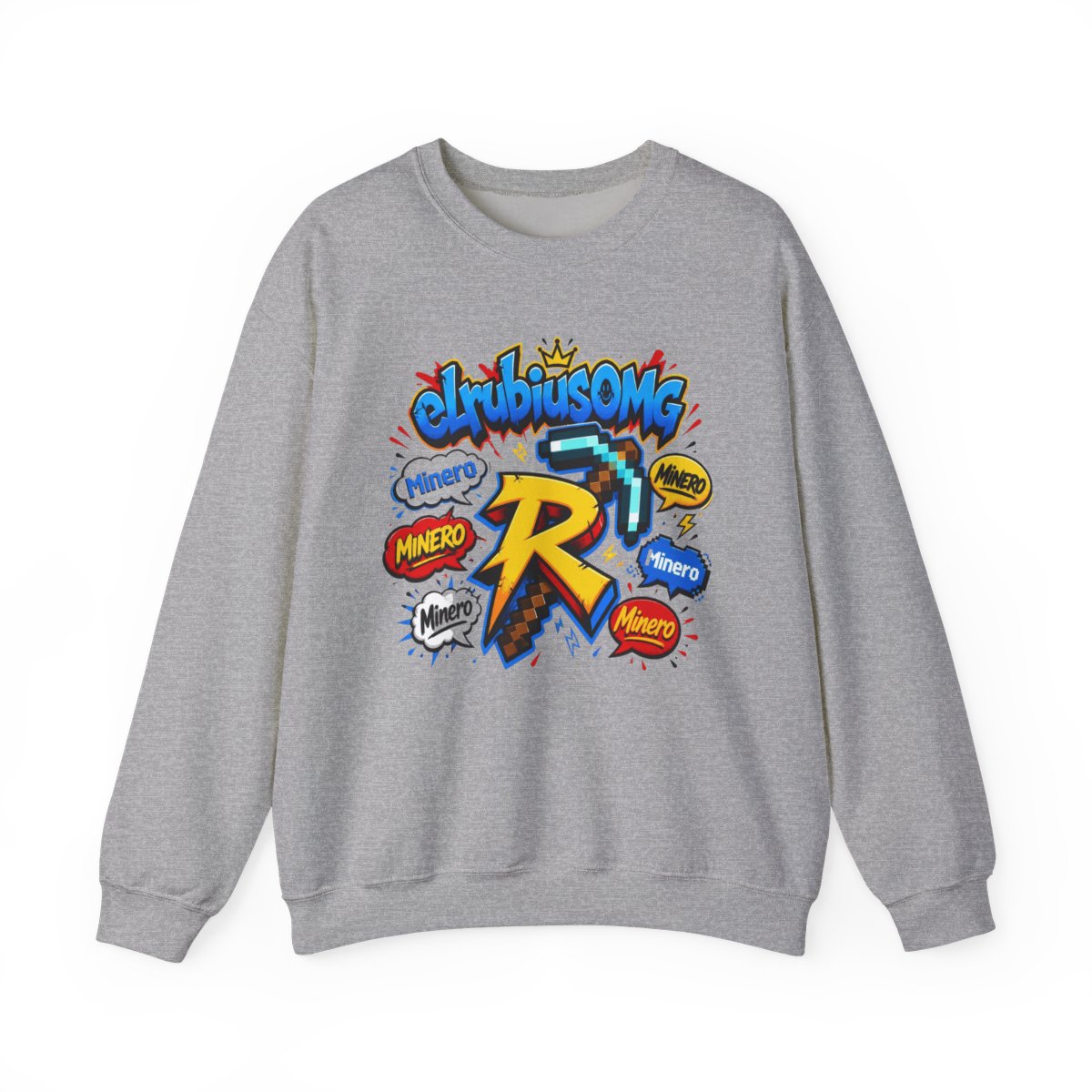 Rubius "Minero" Crewneck - Official sweatshirts merchandise